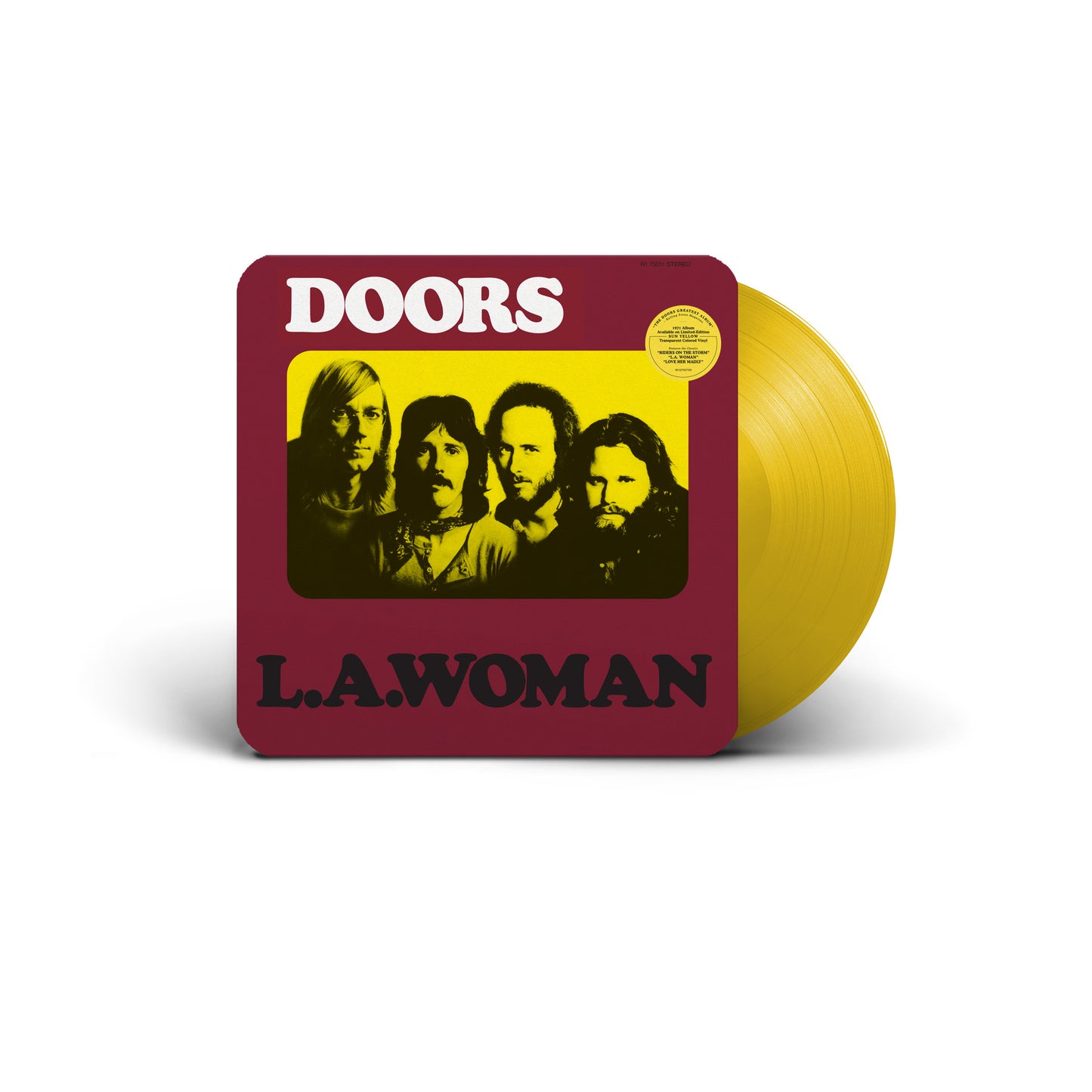 The Doors - L.A. Woman - Sun Yellow Import LP