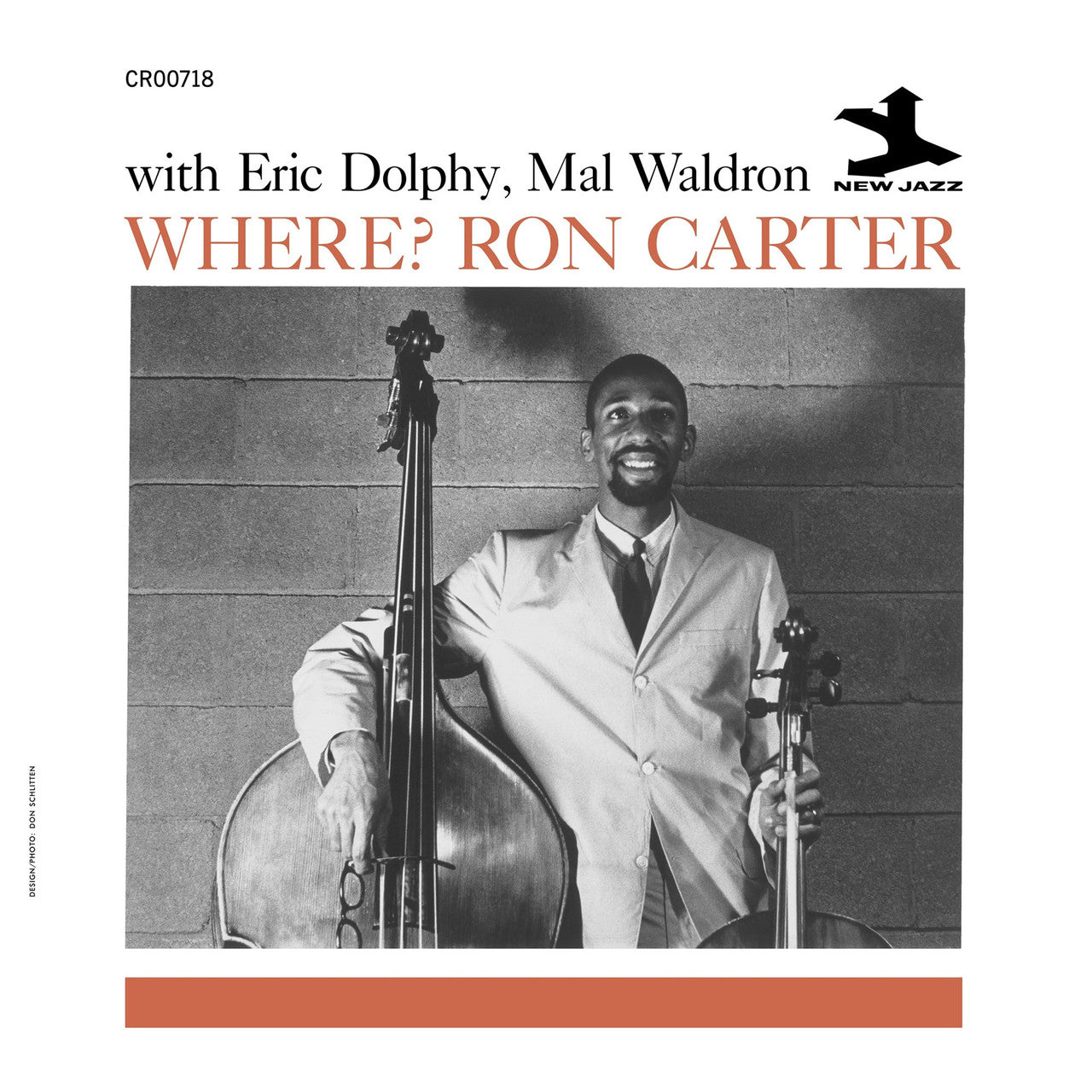 Ron Carter con Eric Dolphy, Mal Waldron - ¿Dónde? - OJC LP 