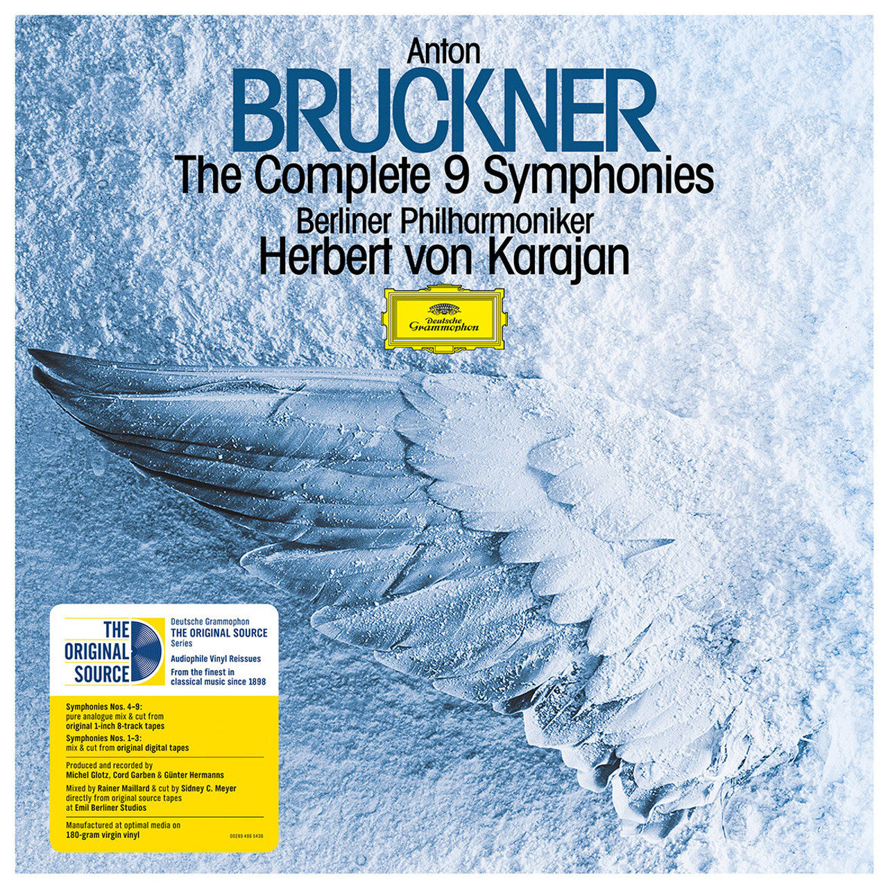 Herbert Von Karajan & Berliner Philharmoniker - Bruckner: The Complete 9 Symphonies - 17x LP Box Set