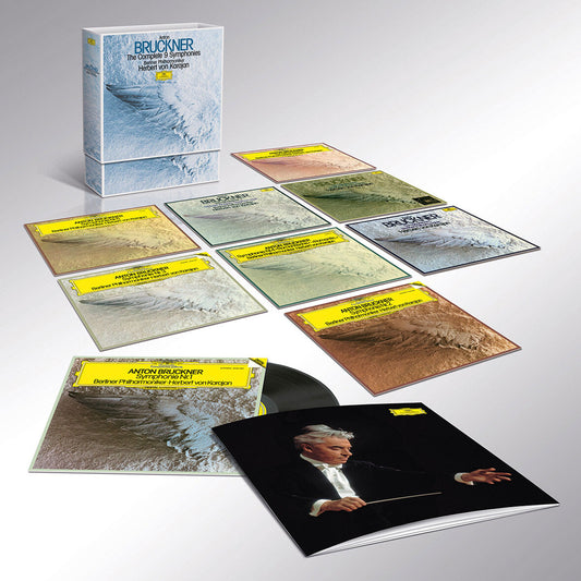 Herbert Von Karajan & Berliner Philharmoniker - Bruckner: The Complete 9 Symphonies - 17x LP Box Set