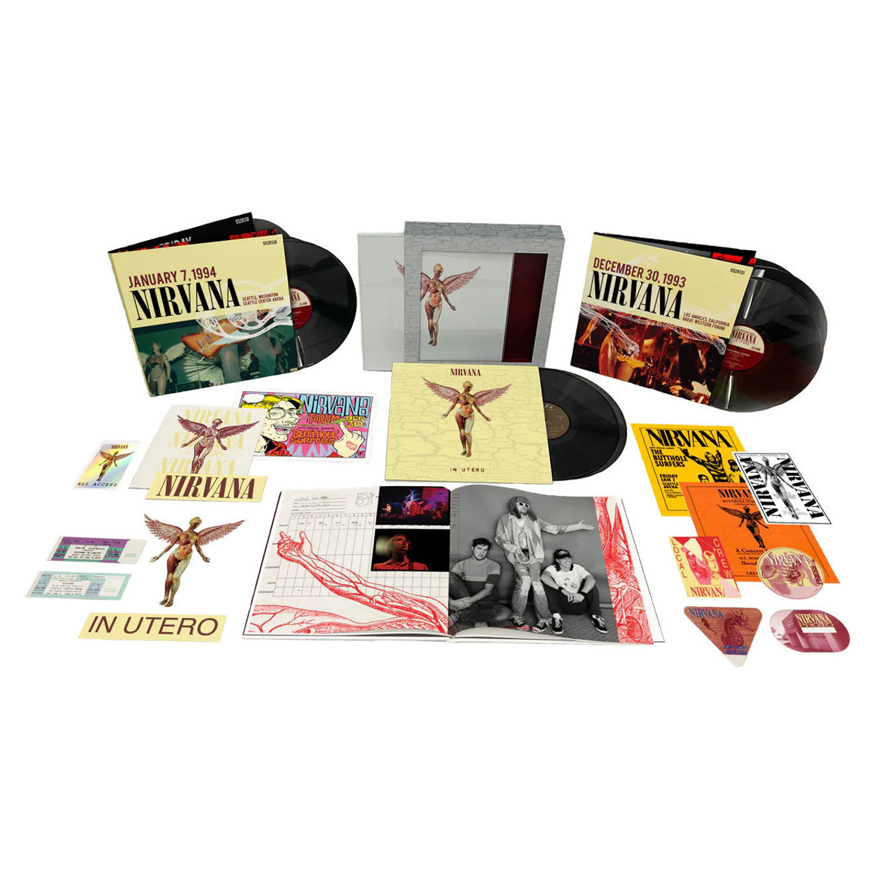 Nirvana - In Utero - (30th Anniversary) Super Deluxe 8x LP Box Set