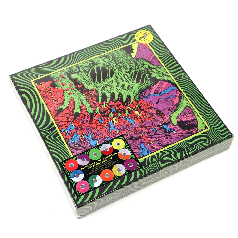 King Gizzard and the Lizard Wizard - Live At Red Rocks '22 - Caja LP 