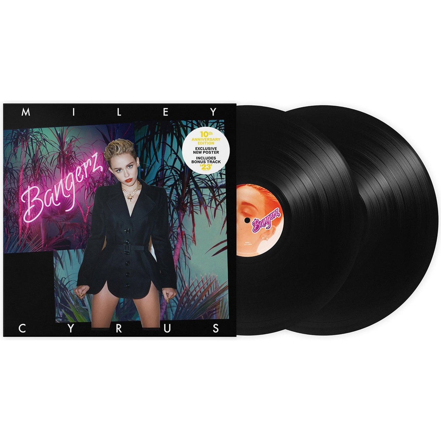 Miley Cyrus - Bangerz - 10th Anniversary - LP + Poster