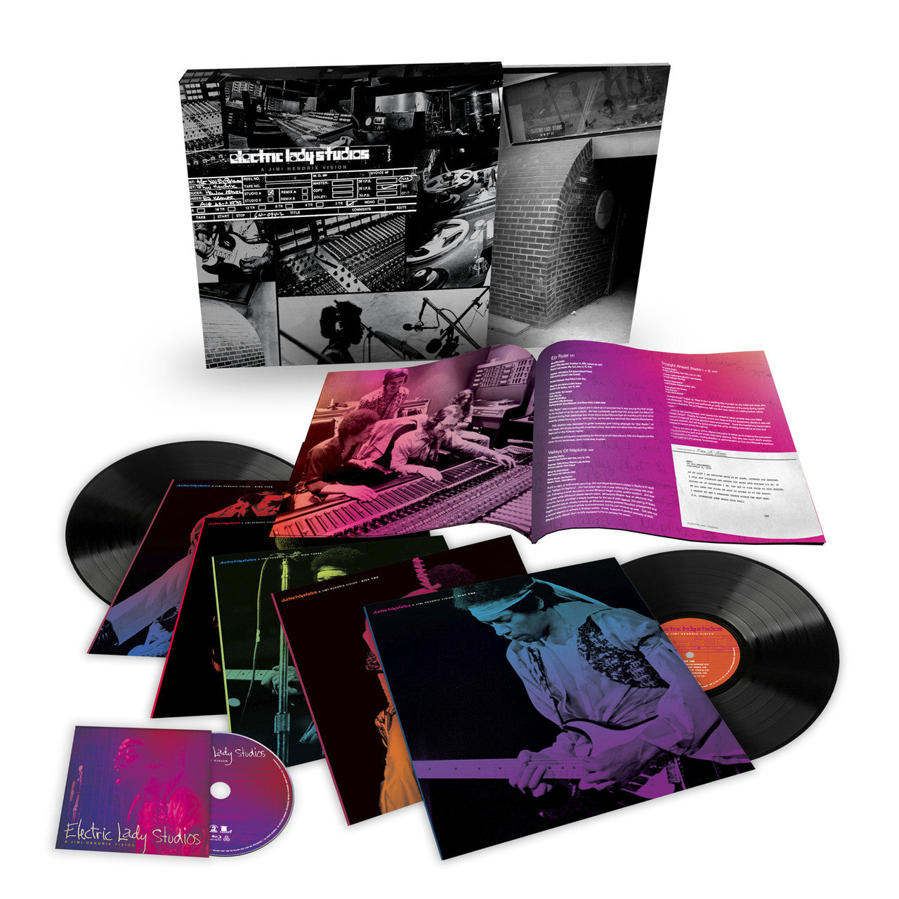 Jimi Hendrix - Electric Lady Studios: A Jimi Hendrix Vision - 5LP & Blu-Ray Box Set