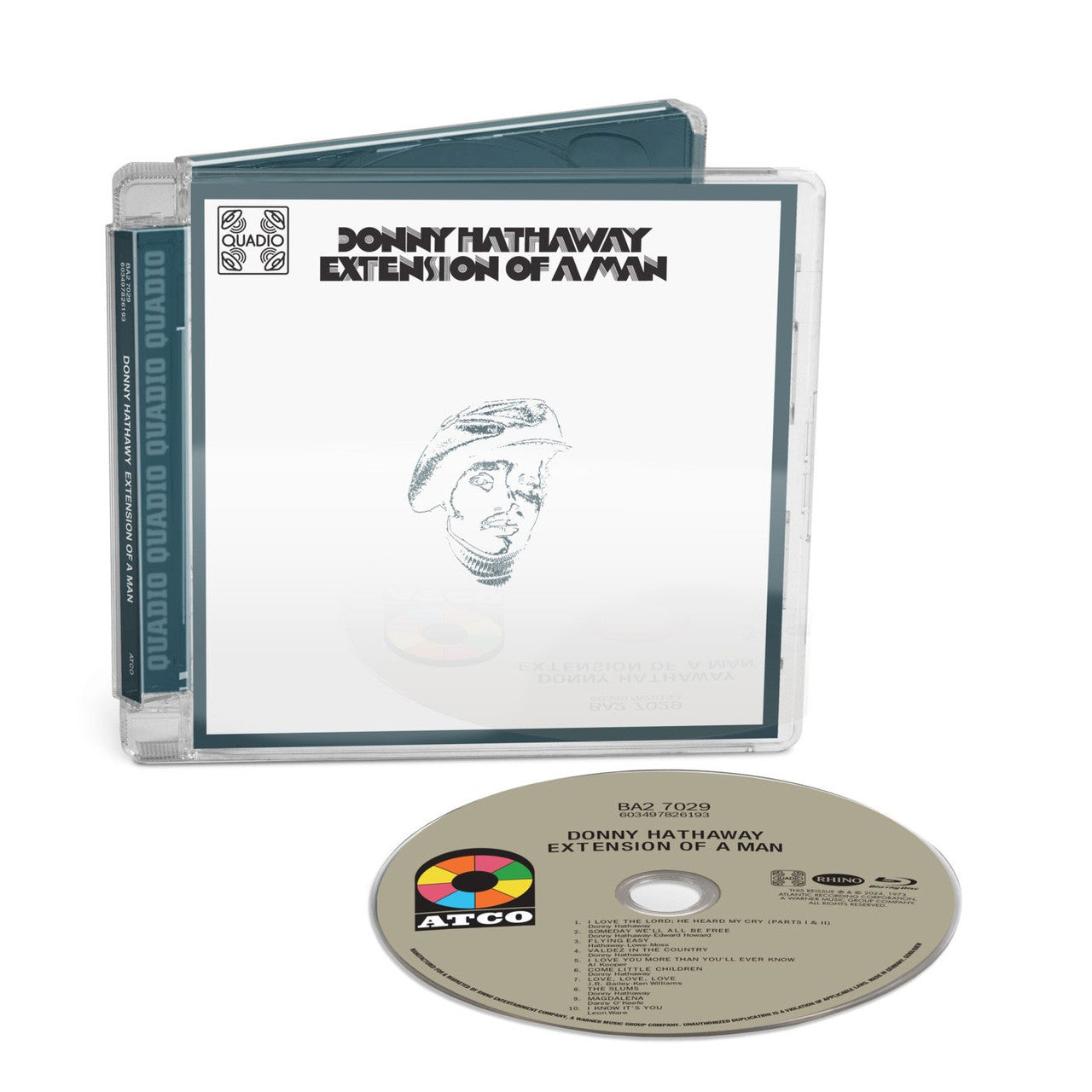 Donny Hathaway - Extension of a Man - (Quadio) Blu-Ray Audio Disc