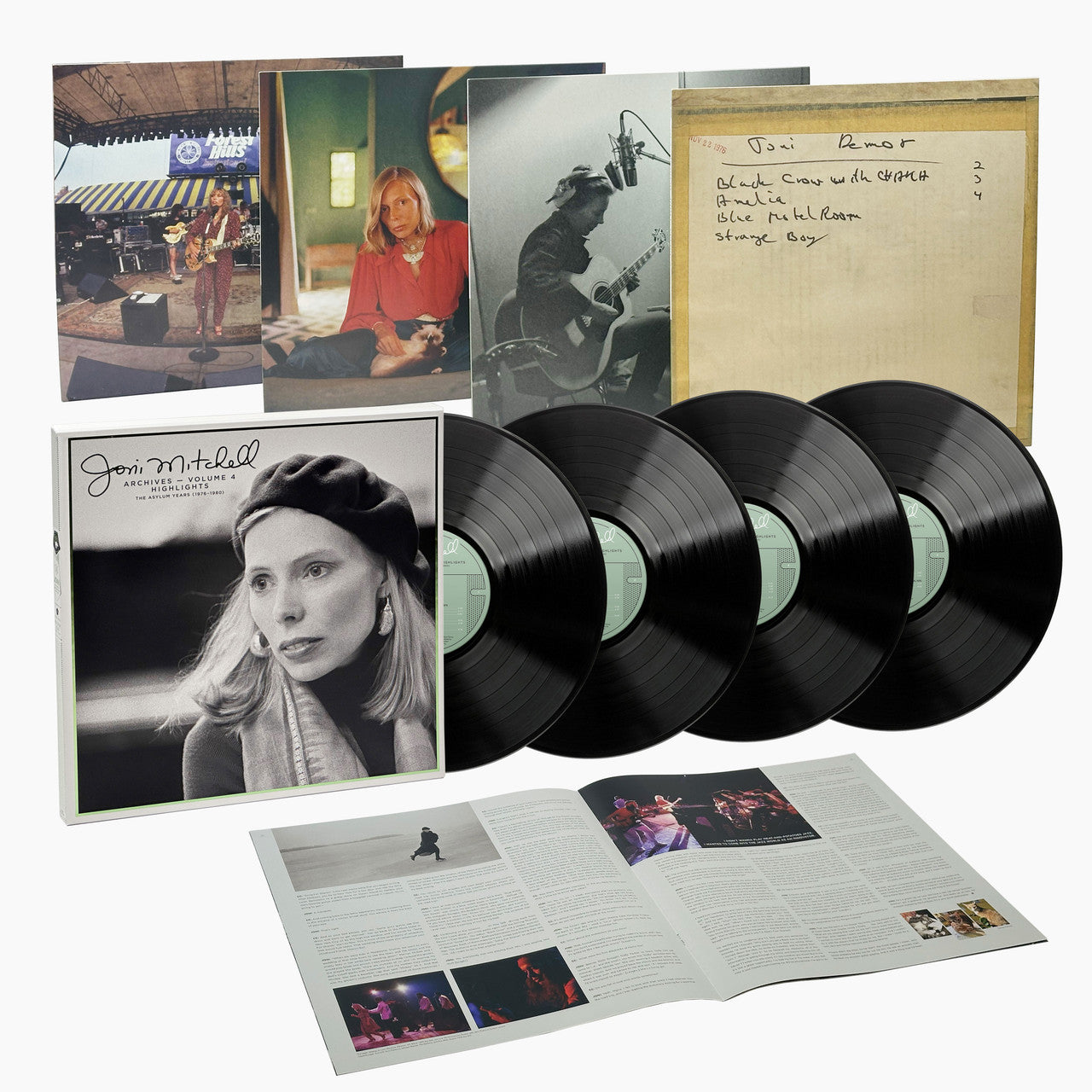 Joni Mitchell - Archives, Volume 4 Highlights: The Asylum Years (1976 - 1980) - Boxed Set LP