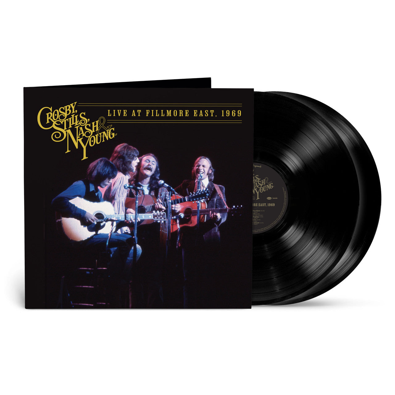 Crosby, Stills, Nash & Young - Live at Fillmore East, 1969 - Clear Vinyl - LP