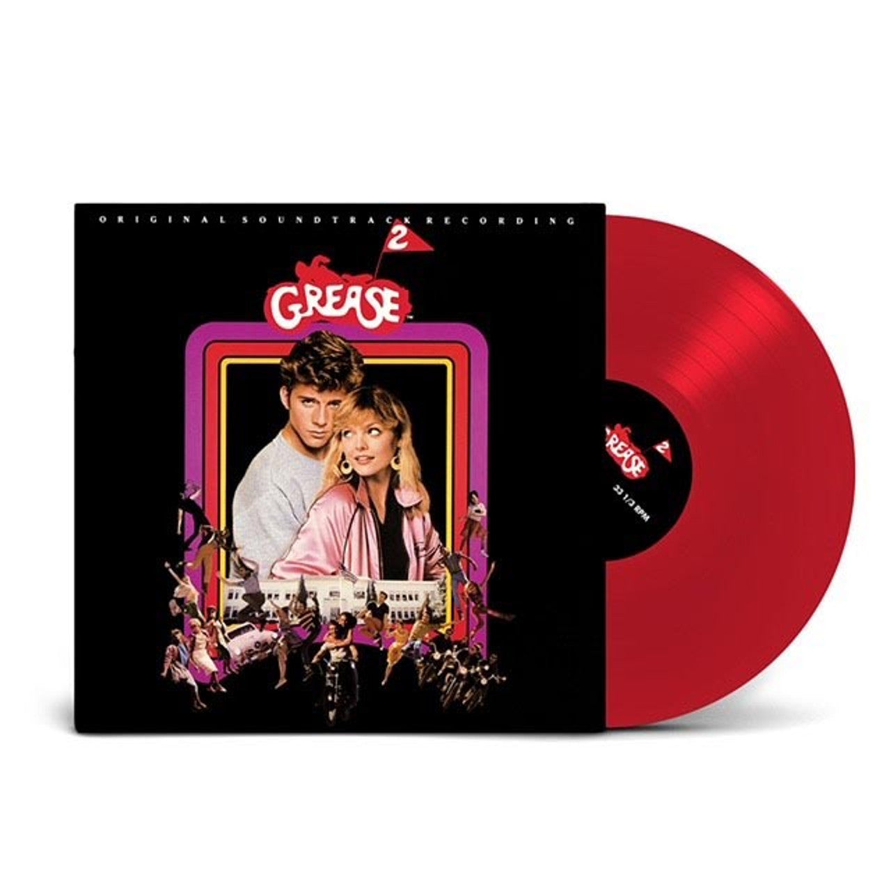 Grease 2 Original Soundtrack LP Vinyl 1982 Record 1st Pressing RSO Recordings. outlet R