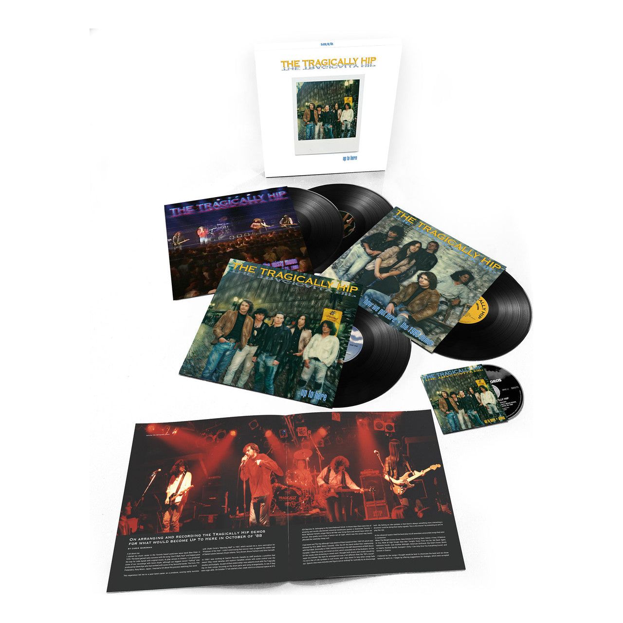 The Tragically Hip - Up to Here (Deluxe Edition) - Blu Ray Audio + 4 LP Boxed Set