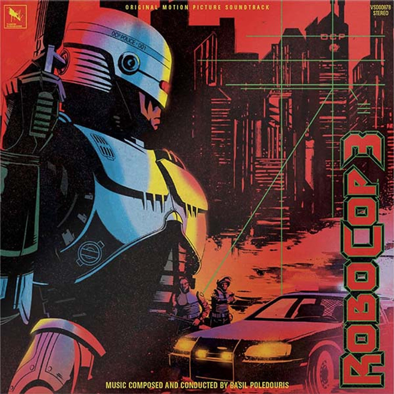 (Pre Order) RoboCop 3 - Original Motion Picture Soundtrack (Deluxe Edition) - LP *