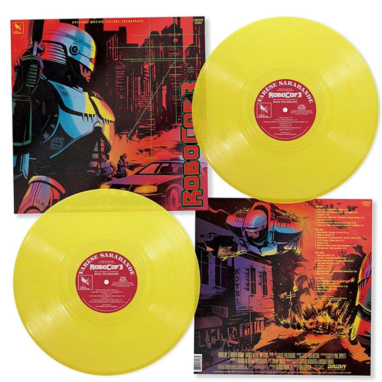 (Pre Order) RoboCop 3 - Original Motion Picture Soundtrack (Deluxe Edition) - LP *