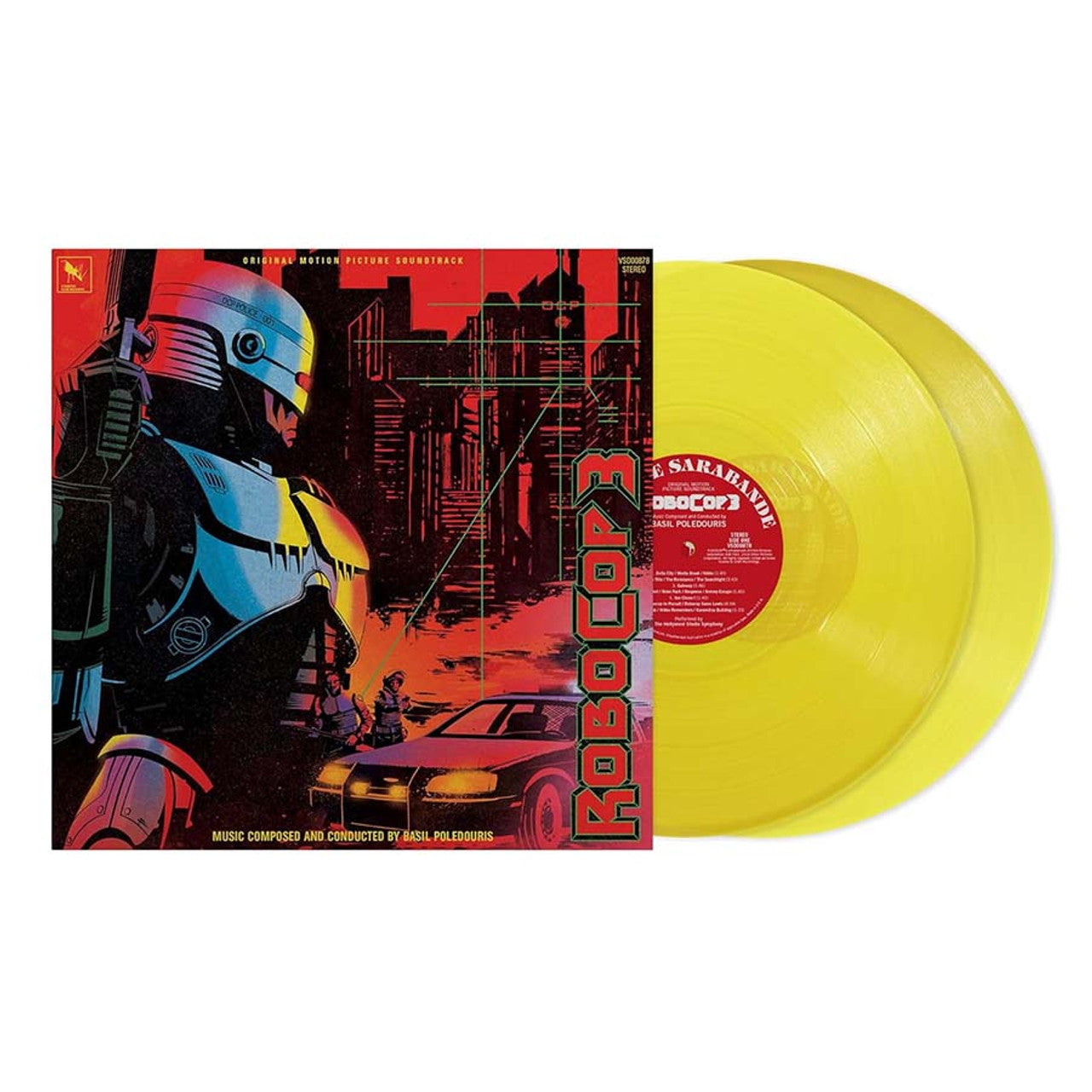 (Pre Order) RoboCop 3 - Original Motion Picture Soundtrack (Deluxe Edition) - LP *