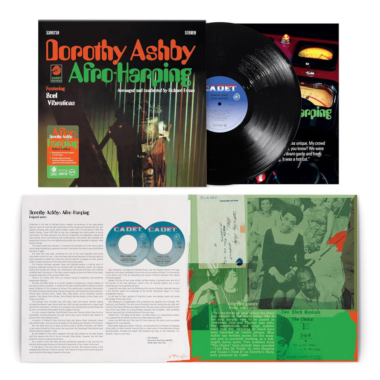 Dorothy Ashby - Afro-Harping (Deluxe Edition) - LP