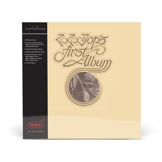 (Pre Order) ZZ Top - ZZ Top's First Album - Rhino Hi-Fi LP *