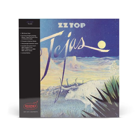 (Pre Order) ZZ Top - Tejas - Rhino Hi-Fi LP