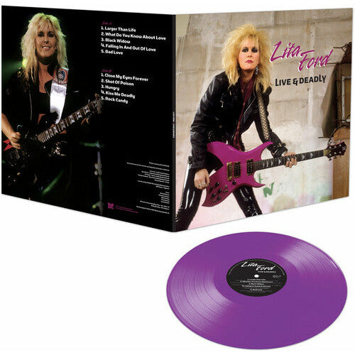 Lita Ford - Live &amp; Deadly - LP