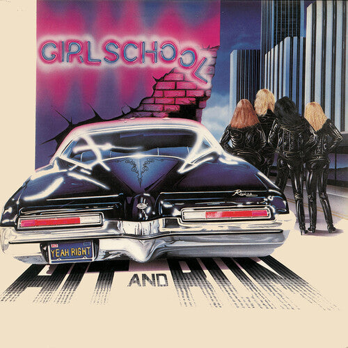 Girlschool – Hit &amp; Run – LP 