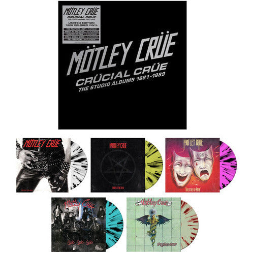 Motley Crue - Crucial Crue: The Studio Albums 1981-1989 - LP