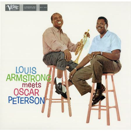 Louis Armstrong y Oscar Peterson - Louis Armstrong Meets Oscar Peterson - LP de la serie Acoustic Sounds