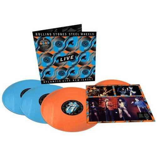 The Rolling Stones - Steel Wheels Live (Live From Atlantic City, NJ, 1989) - 4x LP Set